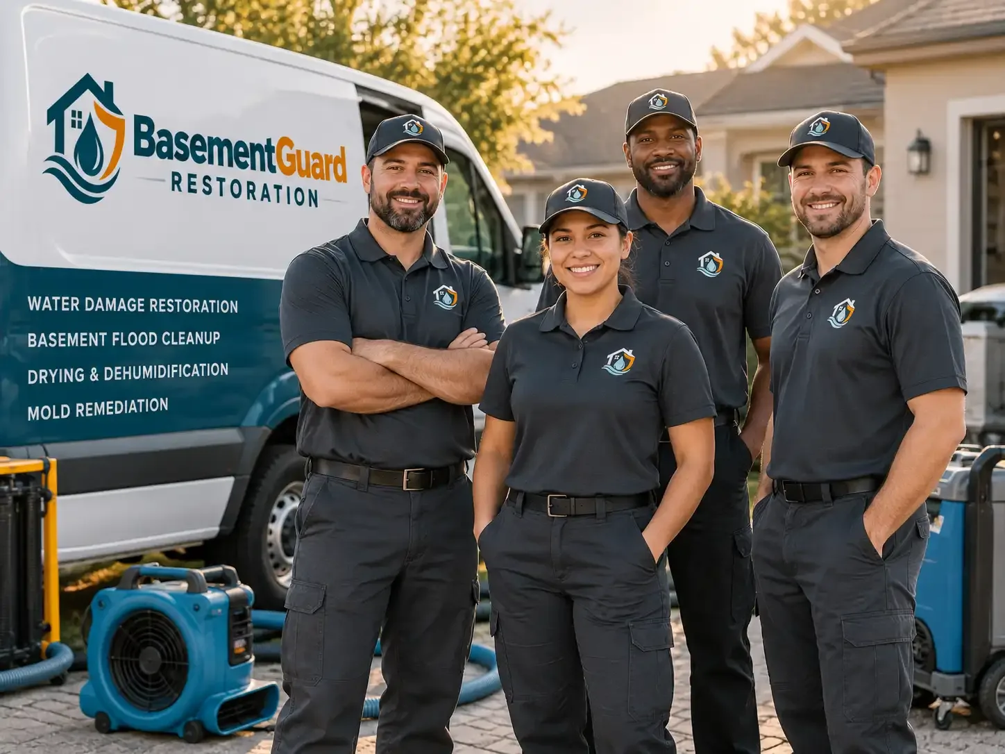 Basement Water Damage Restoration company in Lenapah, OK